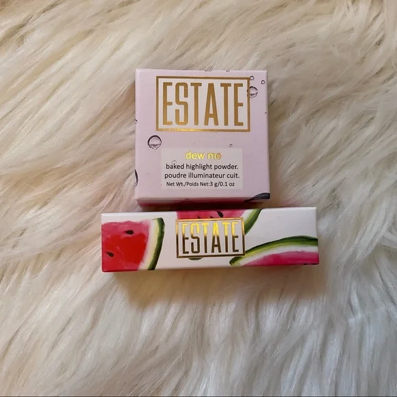 Estate Dew Me Highlighter & Lip Thirst Bundle - New in Box - Picture 2 of 12